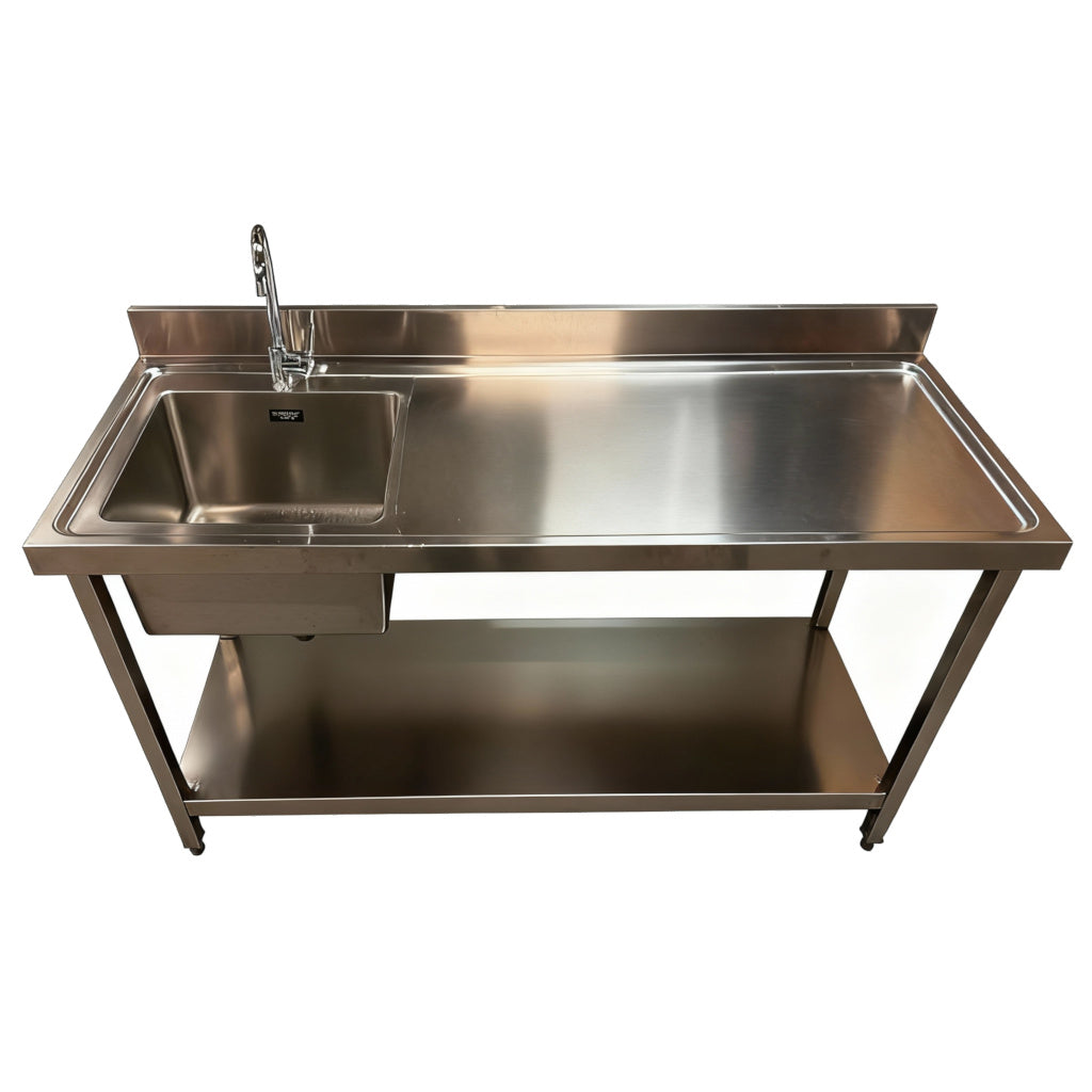 RVS Spoeltafel - Diverse afmetingen