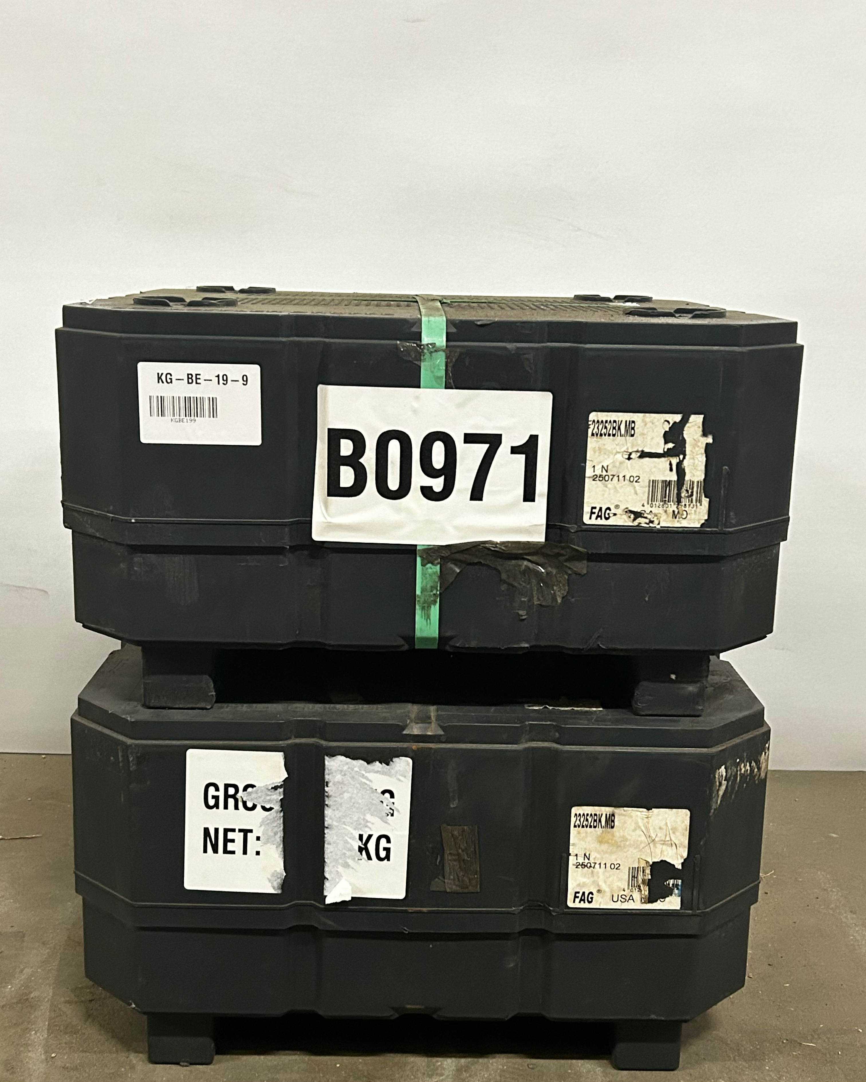 vooraanzicht-FAG 23252-B-K-MB sferisch rollager 260x480x174 mm