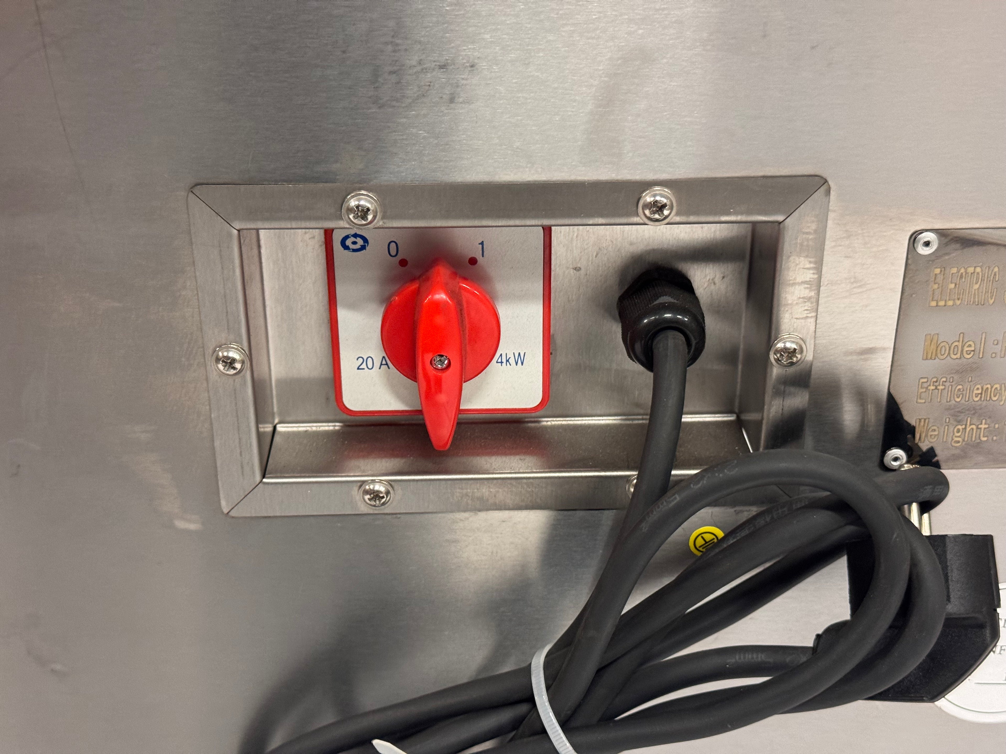 Professionele RVS gehaktmolen 900kg/h