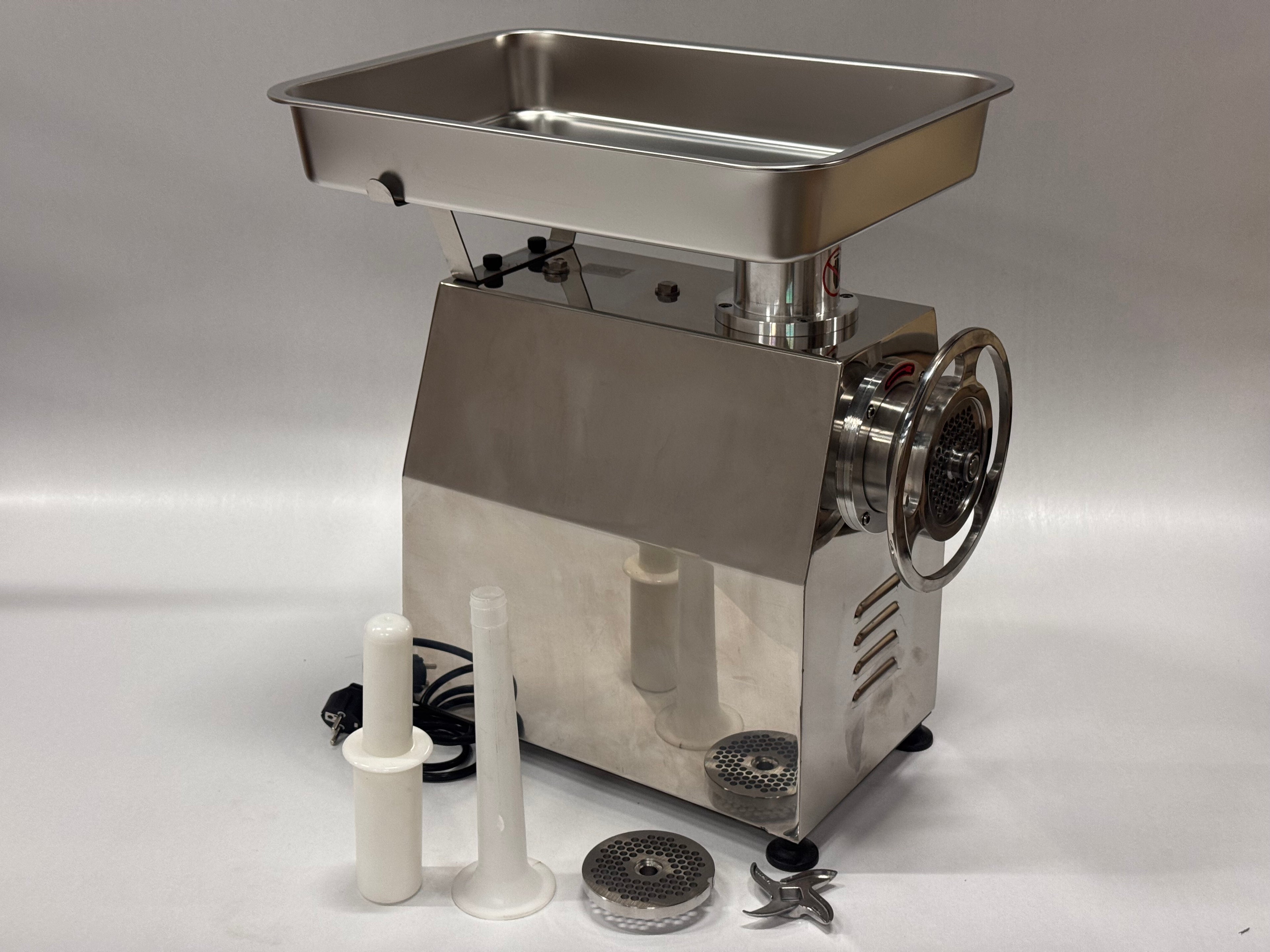 Professionele RVS gehaktmolen 350kg/h - 190 RPM