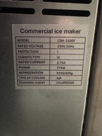 Nieuw ijsblokjesmachine - 200kg/dag