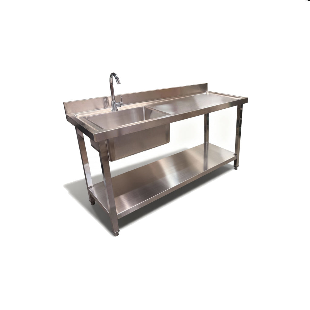 RVS Spoeltafel - Diverse afmetingen