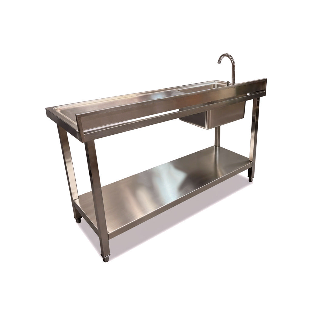 RVS Spoeltafel - Diverse afmetingen