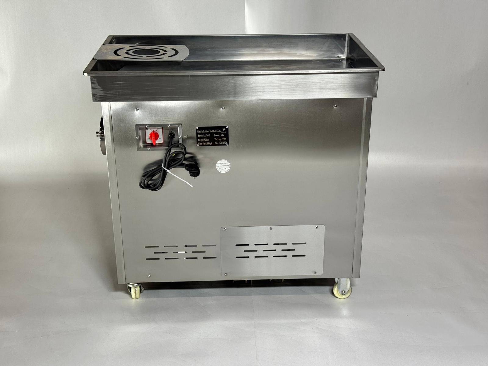 Professionele RVS gehaktmolen 650kg/h